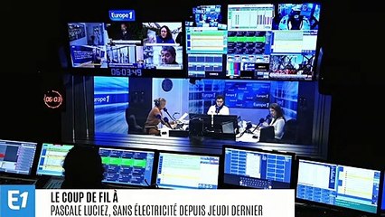 Rhône-Alpes : privée d'eau et d’électricité, Pascale Luciez "va se débrouiller"