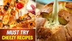 3 MUST TRY CHEESE RECIPES| Bread Fondue | Cheese Burst Pizza | Cheese Balls|Mozzarella Cheese Recipe