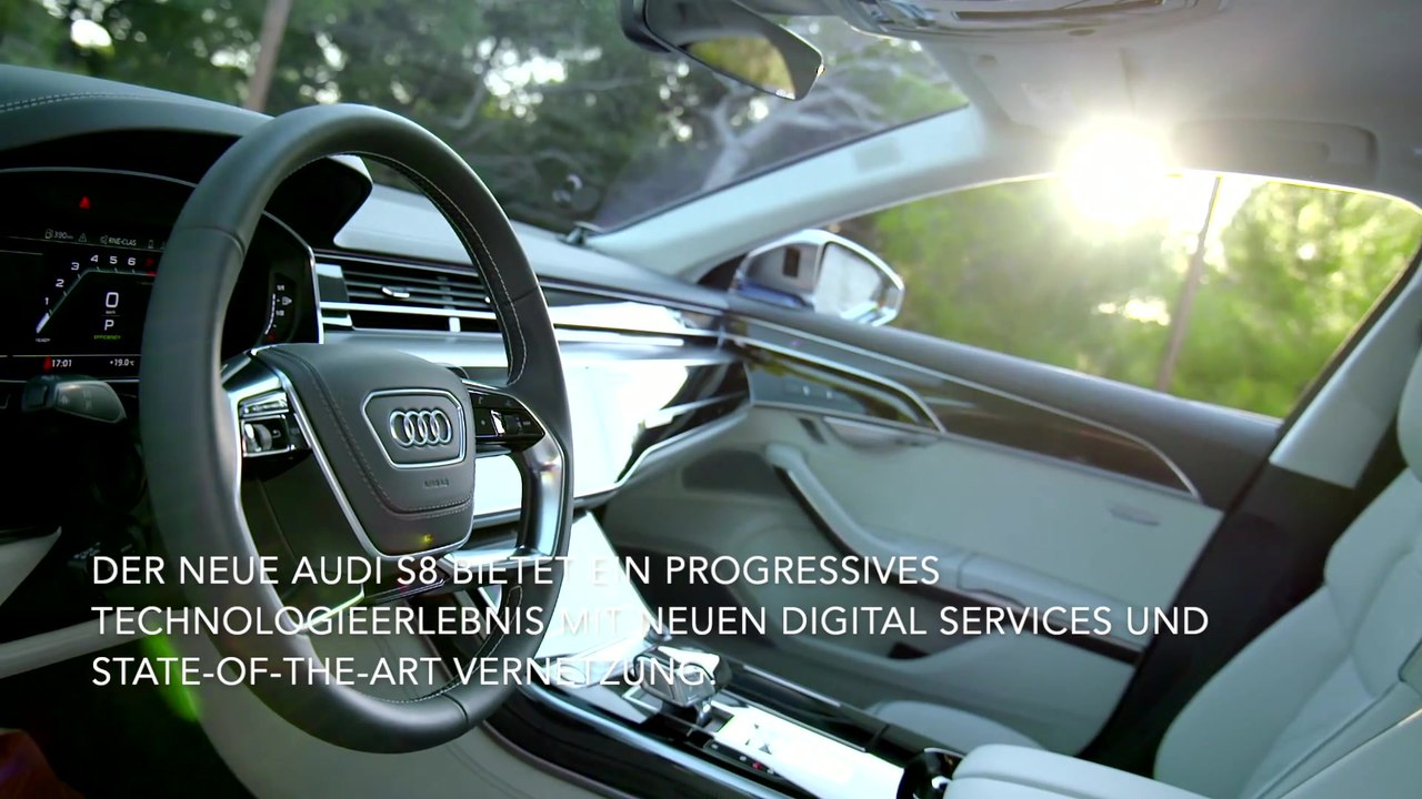 Der neue Audi S8 - Digital und intelligent - Bedienung und Vernetzung