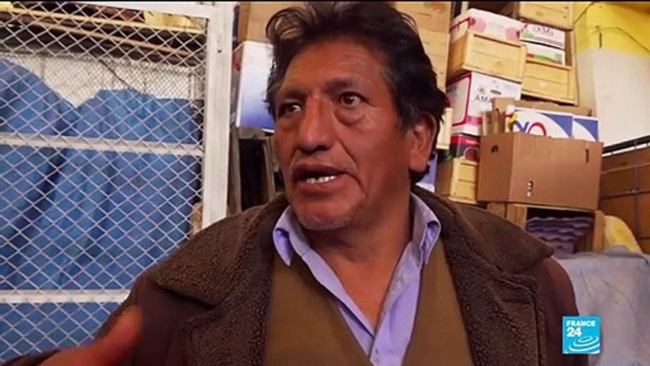 PKG F24V2 bolivie la paz pénurie sur les marchés