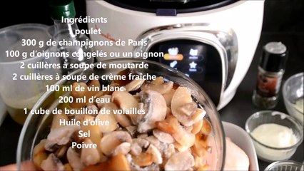 Poulet entier moutarde au  cookeo