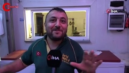 Hiperaktif gencin et takılan kancada akrobasi denemesi kötü bitti