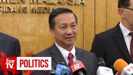 Wee Jeck Seng wastes no time on first day back in Parliament