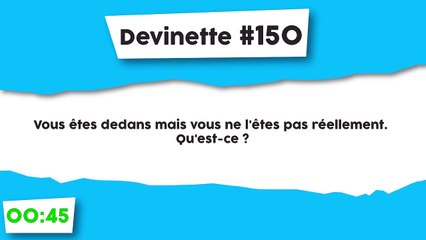 Devinette #150 : Dedans mais pas trop