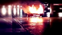 Yangını beton mikseri söndürdü - tv100 haber