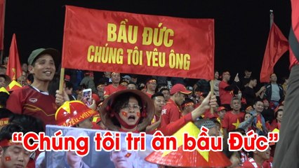 Tâm băng rôn đặc biệt "Không có bầu Đức, không có thầy Park",  NHM Việt Nam nói gì?  | NEXT SPORTS