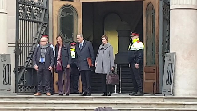 Juicio a Quim Torra por no retirar los lazos amarillos