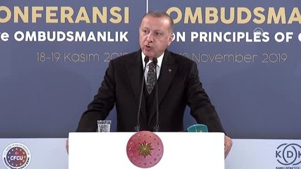 Erdoğan: "Hak ve adalet temelli her itirazın kamu nezdinde karşılık bulması, zulmün önüne geçecek...