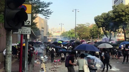Hong Kong'da protestoların şiddeti artıyor (1) - HONG KONG