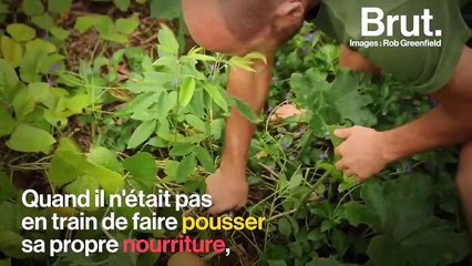 "La nature a été mon garde-manger et ma pharmacie" : il se nourrit uniquement de ce qu'il trouve dans son jardin