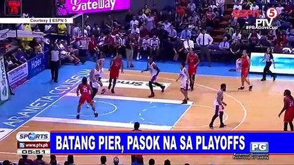 Batang Pier, pasok na sa playoffs