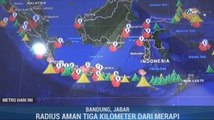 Warga Diimbau Jauhi Radius 3 Km dari Gunung Merapi