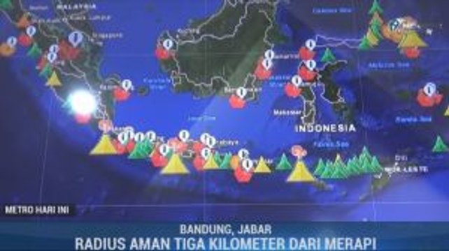 Warga Diimbau Jauhi Radius 3 Km dari Gunung Merapi