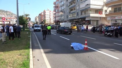 Sürat motosikleti yaşlı kadını böyle hayattan kopardı