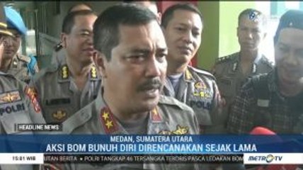Polisi Sebut Bomber Medan Berlatih di Tanah Karo