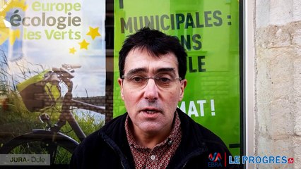 Interview d’Hervé PRAT candidat EELV sur Dole