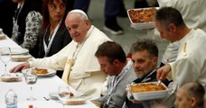 1500 pauvres et sans-abri conviés au Vatican pour un repas en présence du Pape François