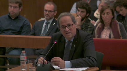 Torra asegura que desobedeció porqué la JEC "no es un órgano superior"