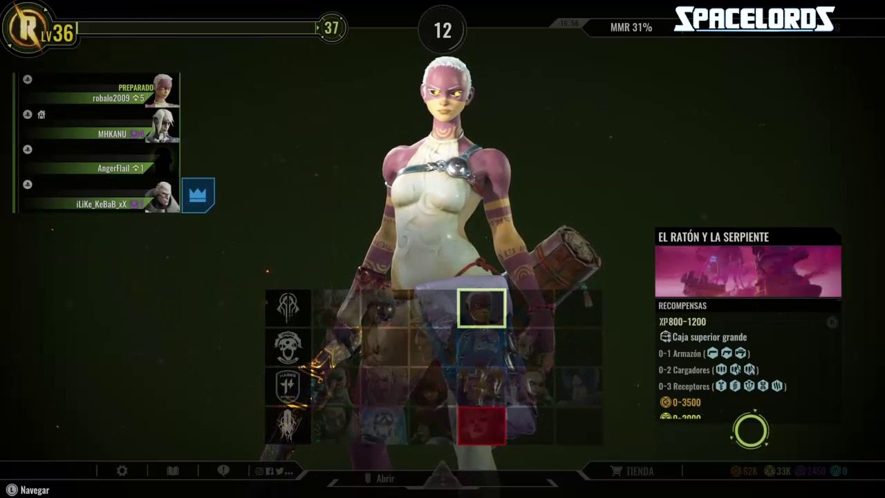 Spacelords #11 Raider- Mision El raton y la serpiente con la Spacelords Iune CanalRol 2019