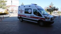 Trafik kazasında yaralanan 65 yaşındaki kadın hasta ambulans helikopter ile Sivas’a sevk edildi