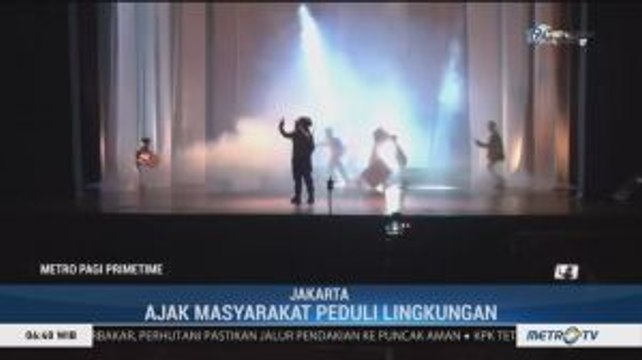 Pentas Teater Sanggar Huma Rumil Ajak Masyarakat Peduli Lingkungan