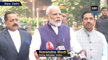 Everyone should contribute to enrich discussions in Parliament PM Modi
