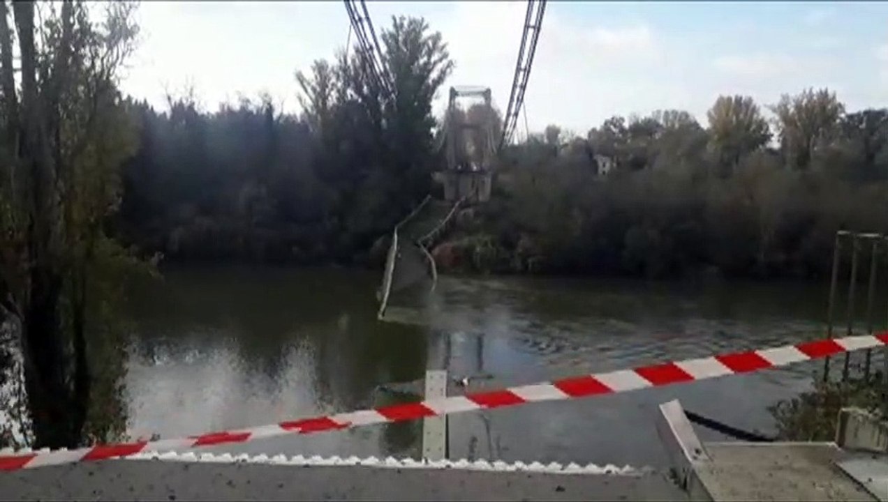 Mädchen stirbt bei Brückeneinsturz in Frankreich