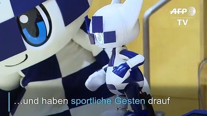 Kawaii! Olympia-Maskottchen begeistern Kinder in Japan