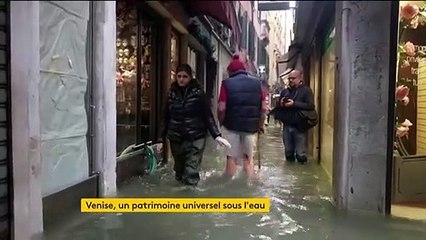 Italie : nouvelle montée des eaux à Venise