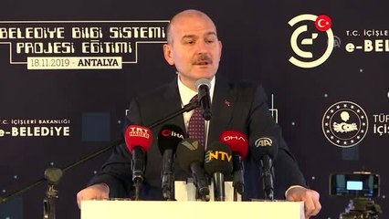 Soylu: "Size teslim edilecek olan sistem, Türkiye'nin en büyük dijital dönüşüm projelerinden...