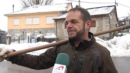 Скачать видео: Nos damos una vuelta por pueblos de León, Palencia y Burgos tras las intensas nevadas