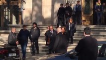 Torra sale del TSJC tras las primeras horas de su juicio