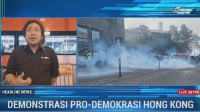 Polisi Kepung Kampus Politeknik Hong Kong