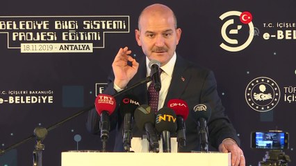 Soylu: 'Bu yıl bakanlığımızın hizmet içi eğitim programlarında ulaştığımız katılım sayısı 338 bindir' - ANTALYA