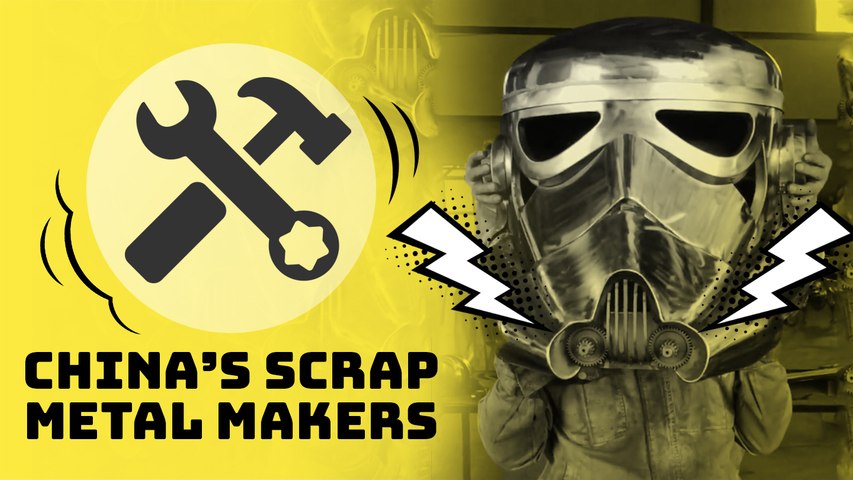 Turning scrap metal into robots and dinosaurs