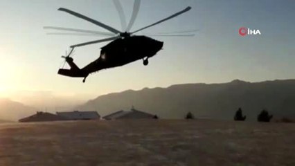 Siirt'te teröristlerin inlerine böyle girildi... Sığınaklarda drone ve mühimmatlar ele geçirildi