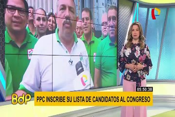 PPC inscribió su lista de candidatos para elecciones 2020