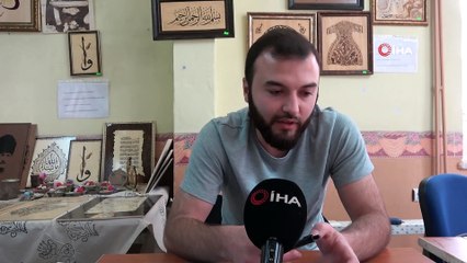 Ağacı Yakarak Sanat Eserine Dönüştürüyor