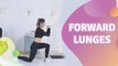 Forward lunges - Step to Health