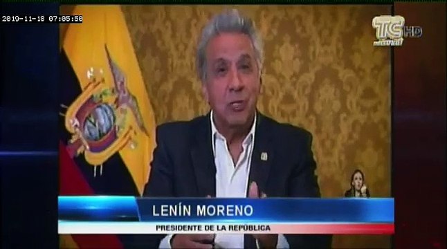 Presidente Moreno enviará un nuevo proyecto tras negarse la Ley de Crecimiento Económico