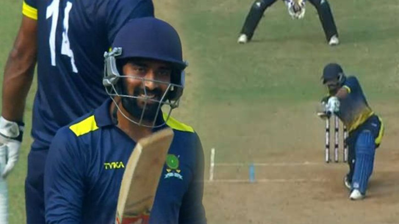Abhay Negi smashed 14 ball fifty
