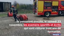 Les Jeunes Sapeurs Pompiers de la section de Pont Saint Esprit sont dans la phase terminale de leur apprentissage