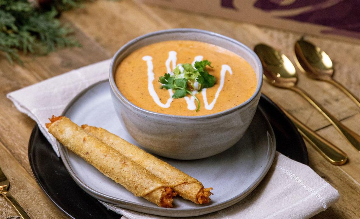 Taco Bell Has a Recipe for Turning Rolled Chicken Tacos into a Thanksgiving Soup