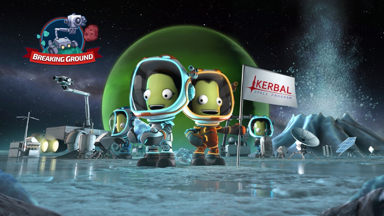 Kerbal Space Program - Sortie de l'extension Breaking Ground sur consoles