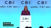 Swinson vows to scrap business rates if they win election