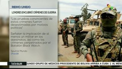 Download Video: Revelan que ejército inglés ocultó crímenes de guerra en Irak