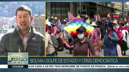 Mantienen bolivianos cerco a El Alto para exigir la renuncia de Añez