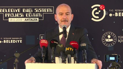 Soylu: 'Attığımız adımlar gelecekte de hizmet kalitesini en üst noktaya çıkarabilecek kabiliyete haiz adımlardır' - ANTALYA