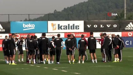 Beşiktaş, Konyaspor hazırlıklarını sürdürdü