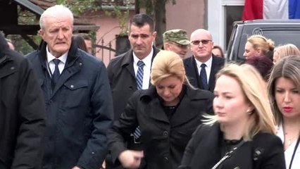 Hırvatistan'daki Vukovar Katliamı'nın kurbanları anıldı